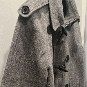 Burberry Pea Coat waist length